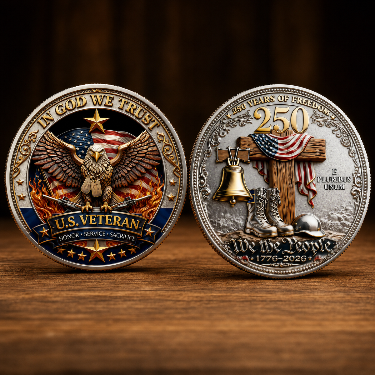 🗽U.S 250th Anniversary Commemorative Coin🪙