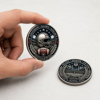 🔥Last Day 50% OFF🔥Own the Spirit of the Gridiron — A Collector Coin Made for True American Football Fans