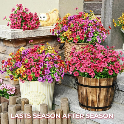 🎉 Hot Sale 50% OFF🎉Realistic UV-Resistant Outdoor Flowers – Zero Maintenance