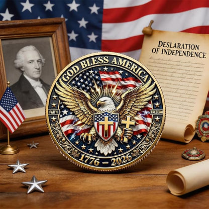 🗽U.S 250th Anniversary Commemorative Coin🪙