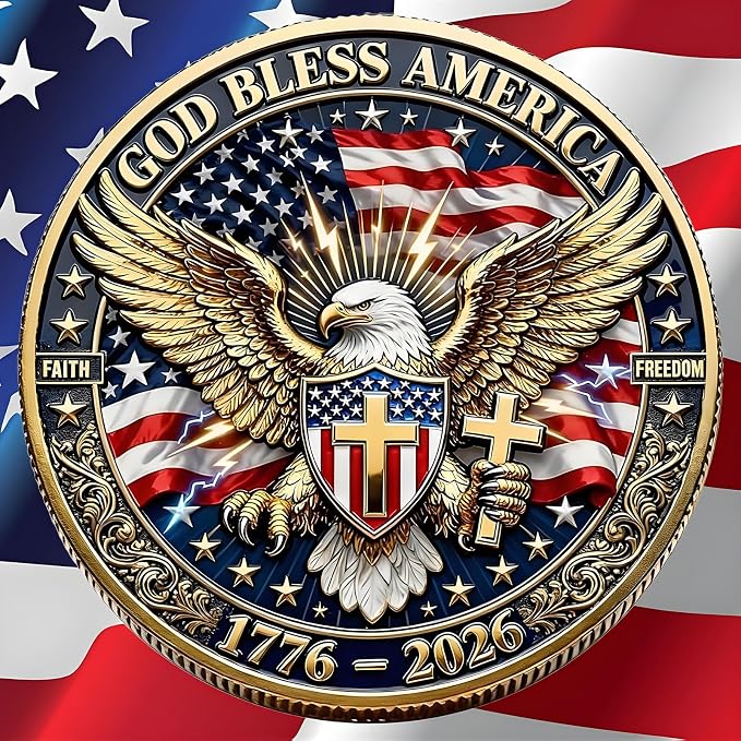🗽U.S 250th Anniversary Commemorative Coin🪙