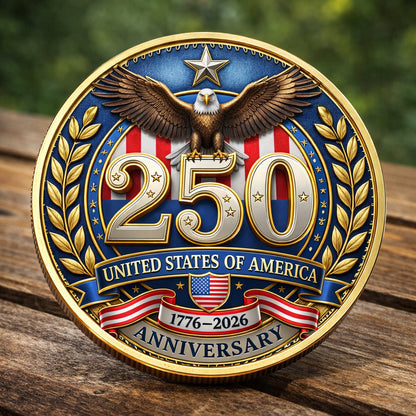 🗽U.S 250th Anniversary Commemorative Coin🪙