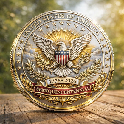 🗽U.S 250th Anniversary Commemorative Coin🪙