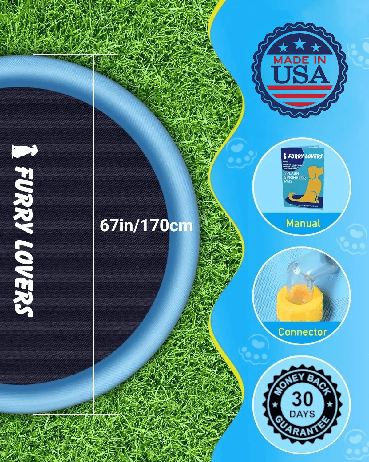 🔥Last Day Promotion 49% OFF🔥 - Dog Water Play Mat