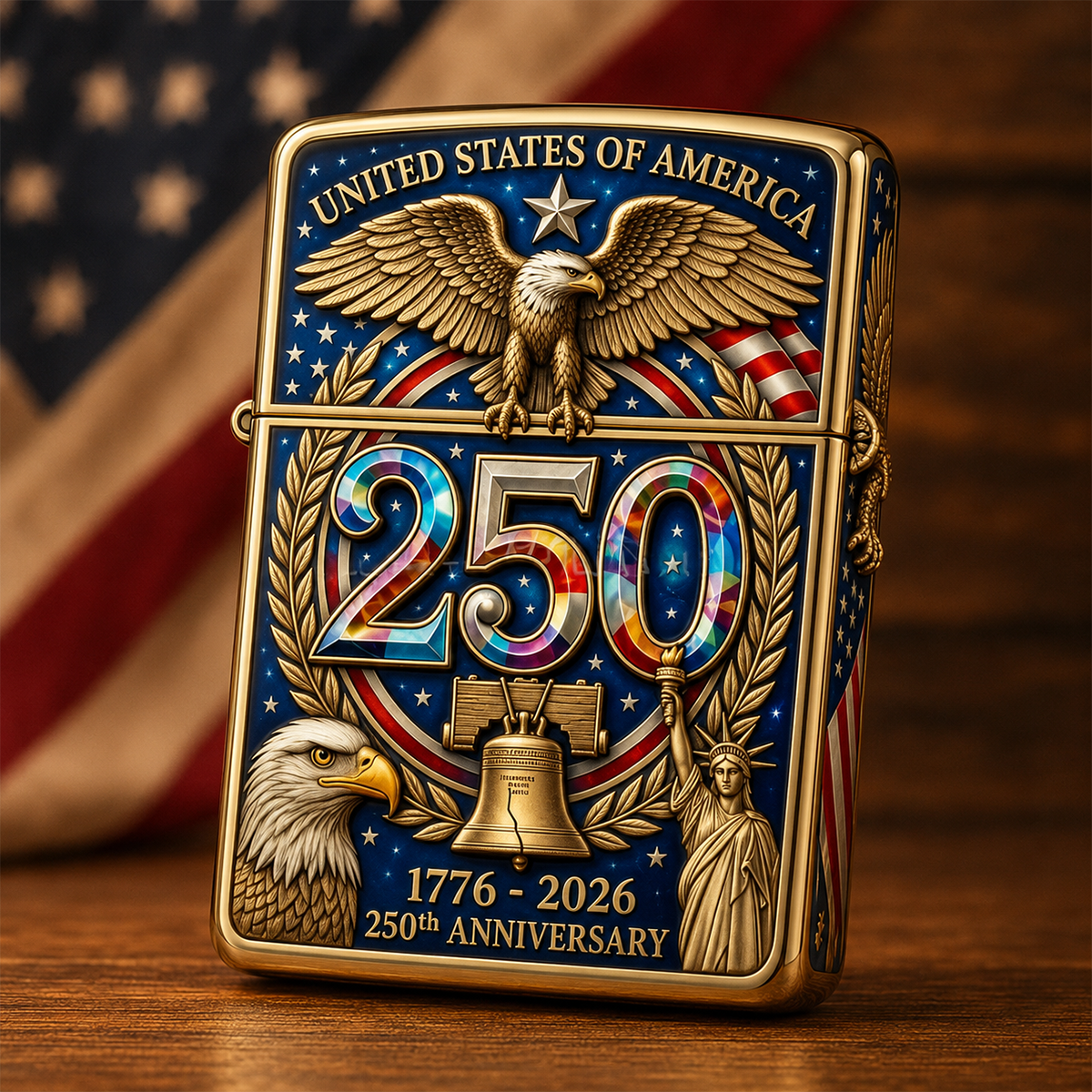 🔥🎁USA 250th Anniversary Lighter