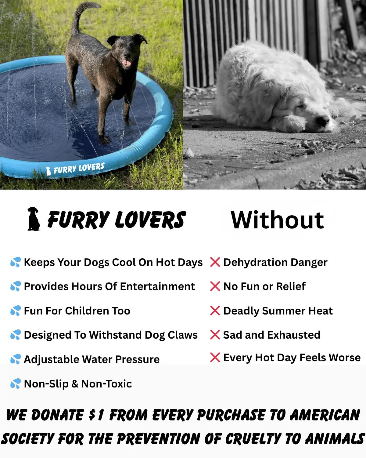 🔥Last Day Promotion 49% OFF🔥 - Dog Water Play Mat