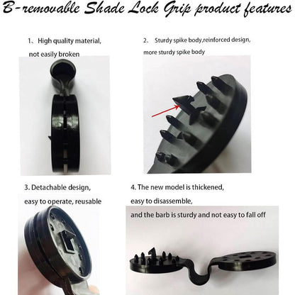 SunLock Windproof Tarp Clips