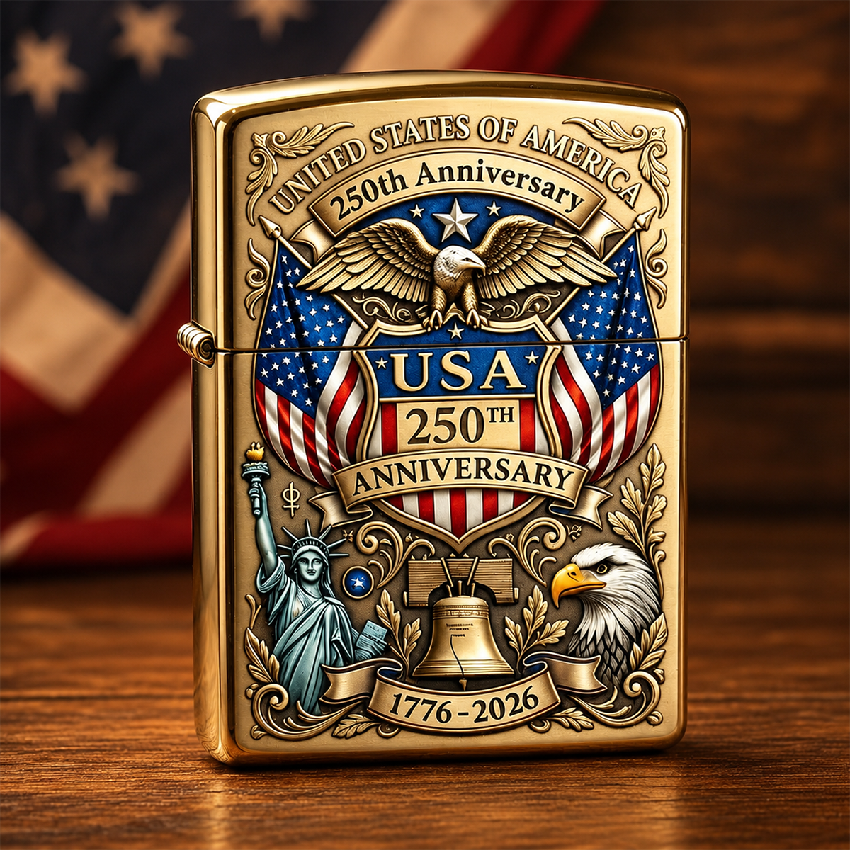 🔥🎁USA 250th Anniversary Lighter