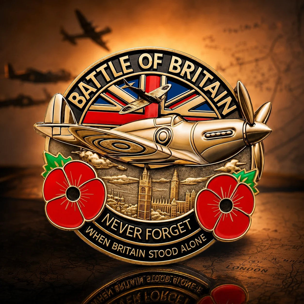 ✈️🎖️2026 Limited Edition – 1940 “Never Forget” Aviation Valor Emblem