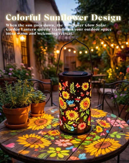 💖🎁2026 Mother's Day Gifts 49% Off-Glowing Colorful Sunflower Solar Garden Lantern