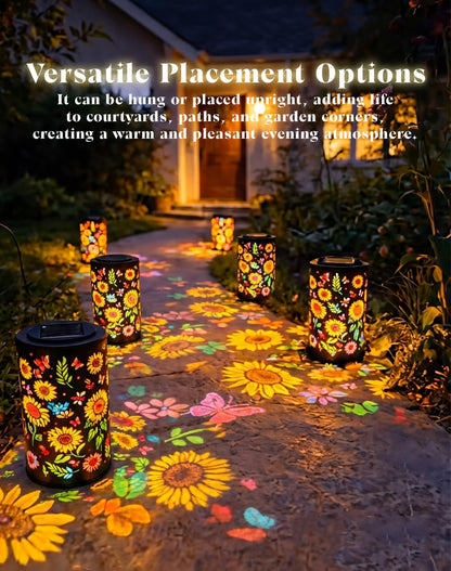 💖🎁2026 Mother's Day Gifts 49% Off-Glowing Colorful Sunflower Solar Garden Lantern