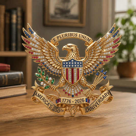 Father's Day Special:US 250th Anniversary Brooch Pin