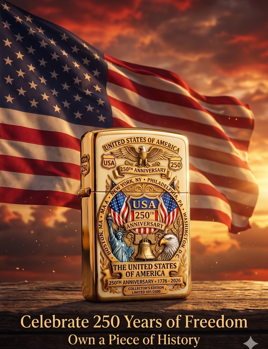 🔥🎁USA 250th Anniversary Lighter