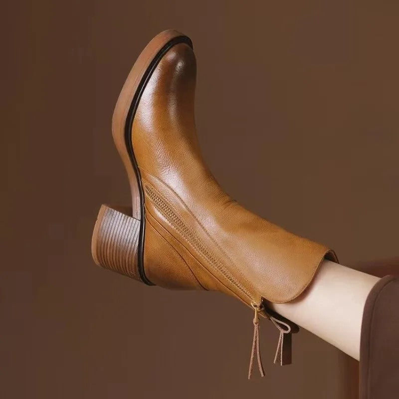 SILLA LEATHER SHOES | EverVow Premium®