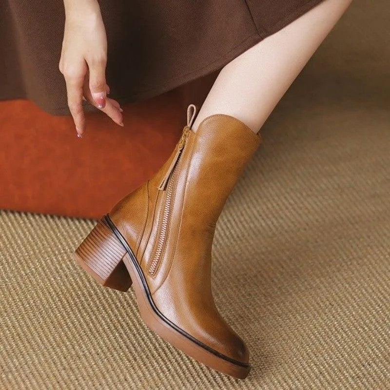 SILLA LEATHER SHOES | EverVow Premium®