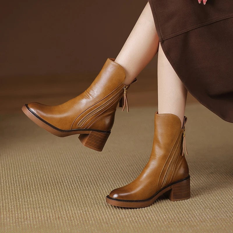 SILLA LEATHER SHOES | EverVow Premium®