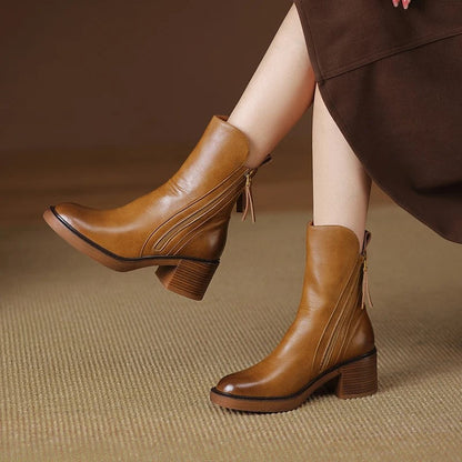 SILLA LEATHER SHOES | EverVow Premium®