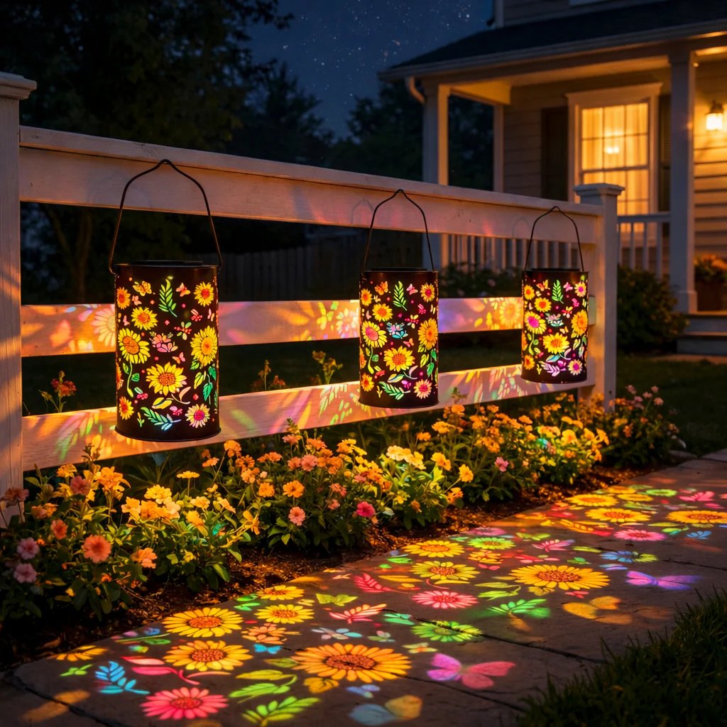 💖🎁2026 Mother's Day Gifts 49% Off-Glowing Colorful Sunflower Solar Garden Lantern