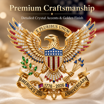 Father's Day Special:US 250th Anniversary Brooch Pin