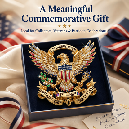 Father's Day Special:US 250th Anniversary Brooch Pin
