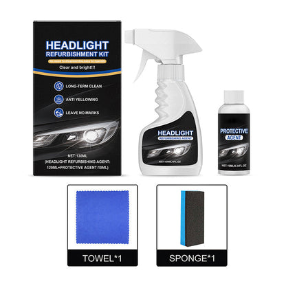 🚘Black Friday Sale 50% OFF!!⚡ Automotive Headlamp Restoration Fluid, blurring enhanced crystalline coating refurbisher
