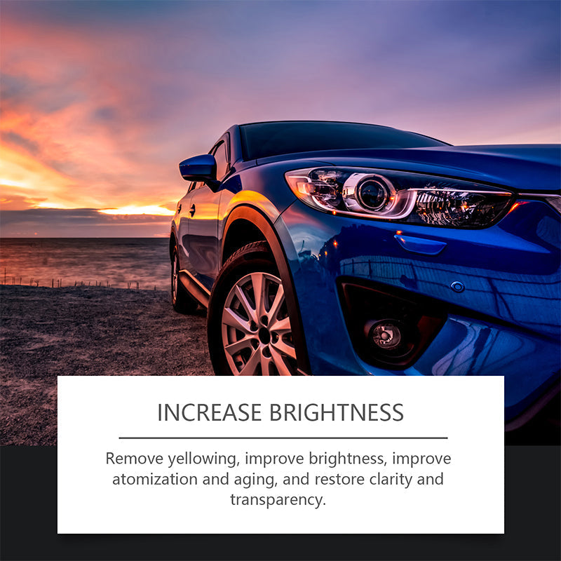 🚘Black Friday Sale 50% OFF!!⚡ Automotive Headlamp Restoration Fluid, blurring enhanced crystalline coating refurbisher